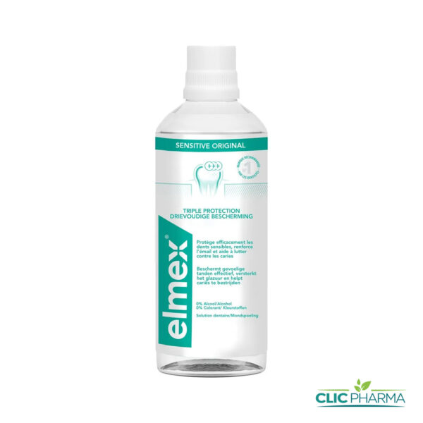 ELMEX BAIN DE BOUCHE SENSITIVE ORIGINAL 400ML