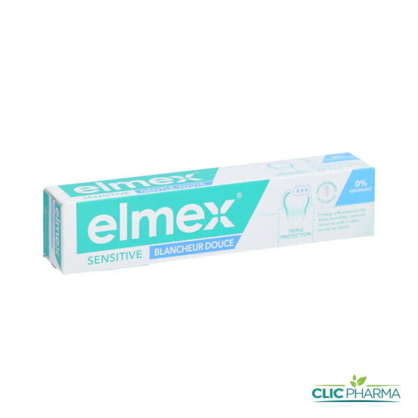 ELMEX DENTIFRICE SENSITIVE BLANCHEUR DOUCE 75ML