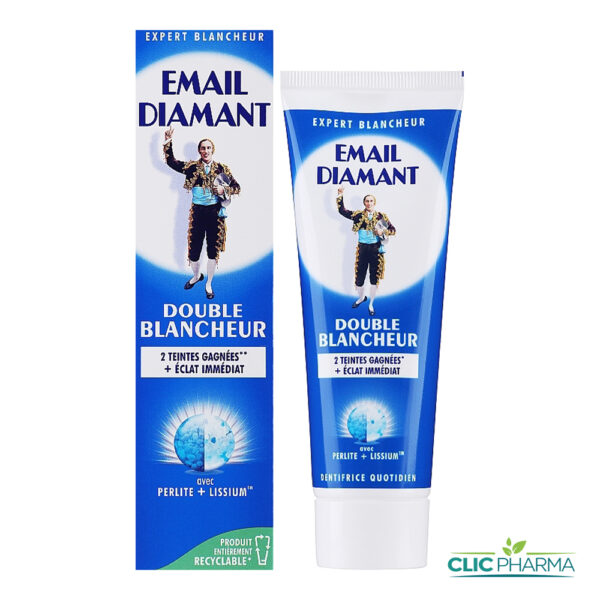 EMAIL DIAMANT DOUBLE BLANCHEUR 75ML