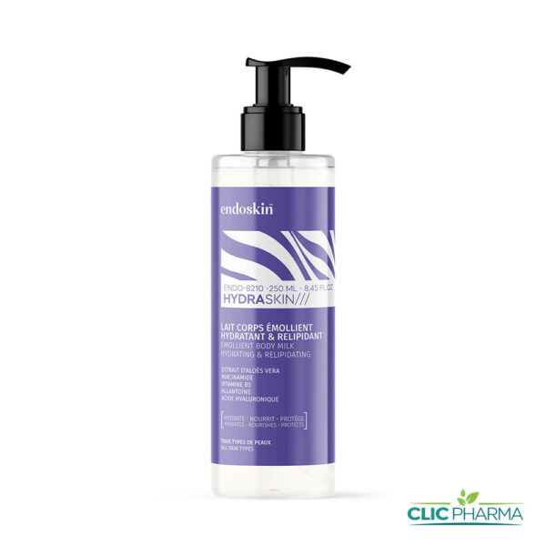 ENDOSKIN HYDRASKIN LAIT DE CORPS ÉMOLLIENT HYDRATANT 250ML