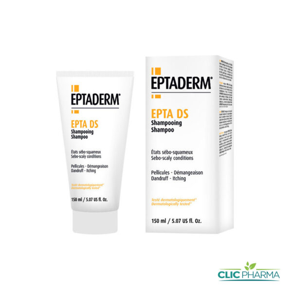 EPTADERM EPTA DS SHAMPOOING ANTI-PELLICULAIRE 150ML