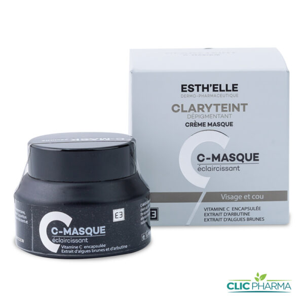 ESTH'ELLE CLARYTEINT MASQUE ECLAIRCISSANT VISAGE ET COU 50GR