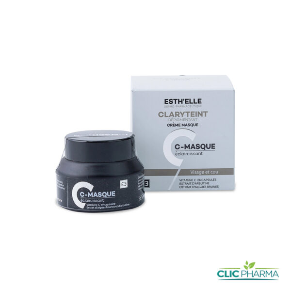 ESTH'ELLE CLARYTEINT MASQUE ECLAIRCISSANT VISAGE ET COU 50G