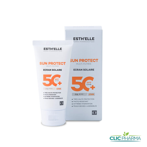 ESTH'ELLE ECRAN SUN PROTECT INVISIBLE SPF50+ 50GR