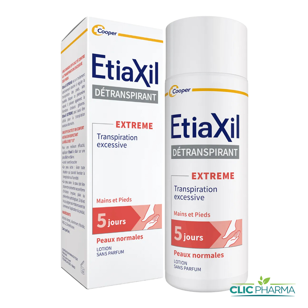 ETIAXIL DETRANSPIRANT LOTION SS PARFUM PIEDS P SENS 100ML