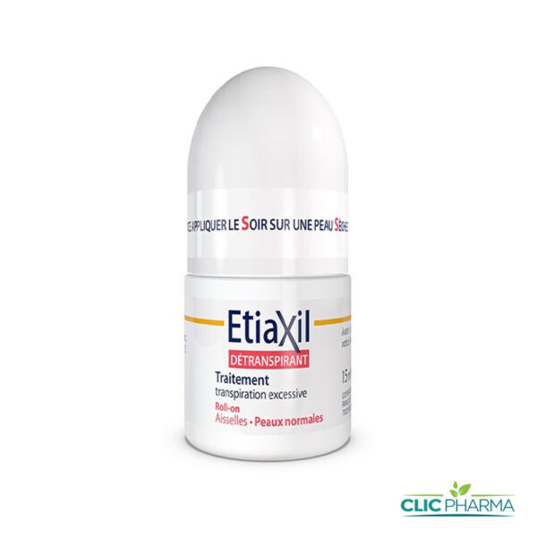 ETIAXIL DETRANSPIRANT ROUGE PEAUX NORMALES ROLL-ON 15ML