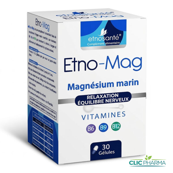 ETNO-MAG MAGNESIUM MARIN (30 GELULES)