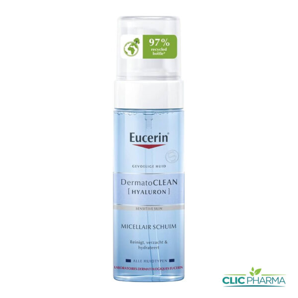 EUCERIN DERMATOCLEAN MOUSSE MICELLAIRE 150ML