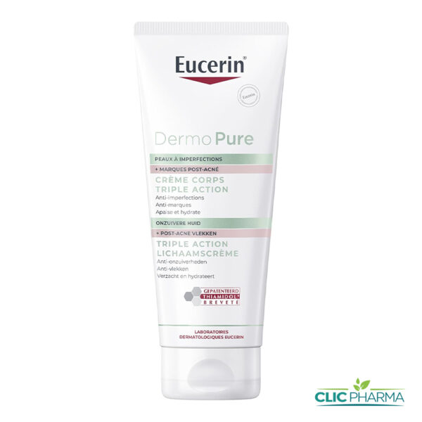 EUCERIN DERMOPURE CREME POUR LE CORPS TRIPLE ACTION 200ML