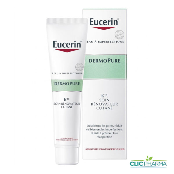EUCERIN DERMOPURE K10 SOIN RENOVATEUR CUTANE 40ML