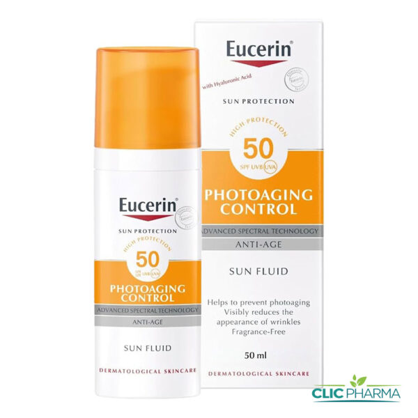 EUCERIN ECRAN FLUID PHOTOAGING CONTROL ANTI-AGE SPF50 50ML