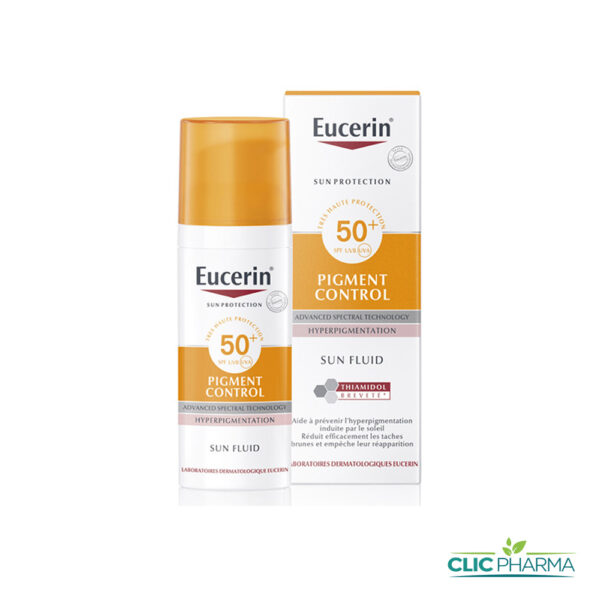 EUCERIN ECRAN PIGMENT CONTROL FLUID ANTI-TACHES SPF50+ 50ML