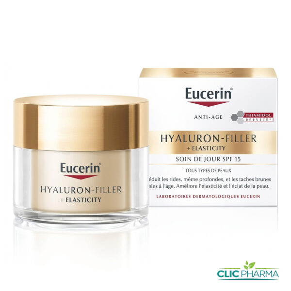 EUCERIN HYALURON FILLER + ELASTICITY SOIN JOUR SPF15 50ML