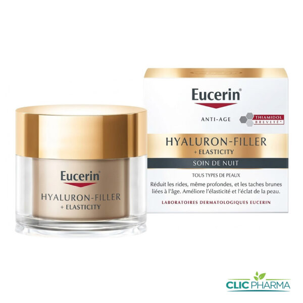 EUCERIN HYALURON FILLER + ELASTICITY SOIN DE NUIT 50ML