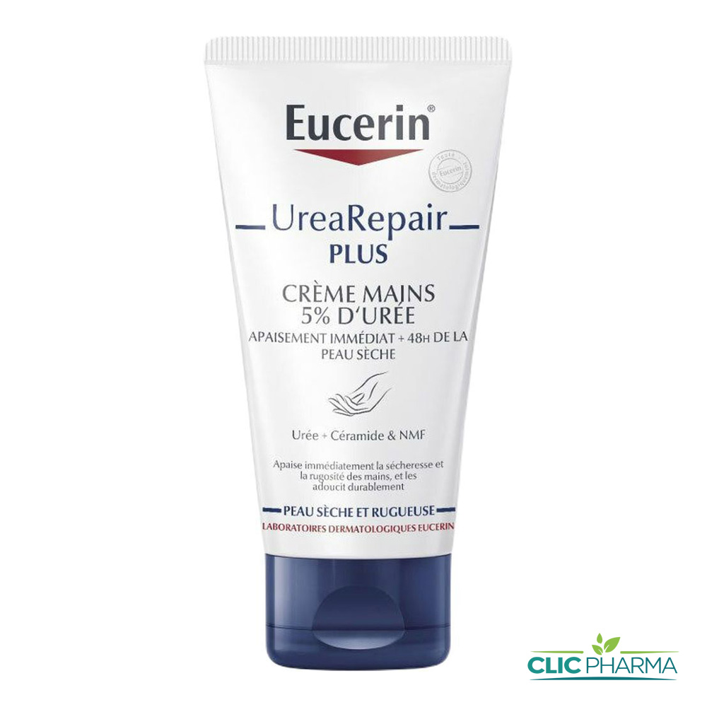 EUCERIN UREAREPAIR PLUS CR MAINS 5% UREE 75ML