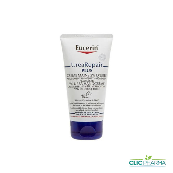 EUCERIN UREAREPAIR PLUS CRÈME MAINS 5% URÉE 75ML