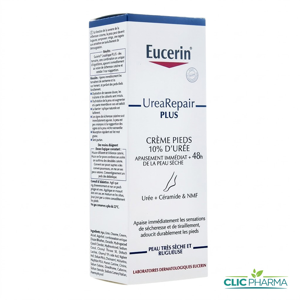 EUCERIN UREAREPAIR PLUS CR PIEDS 10% UREE 100ML