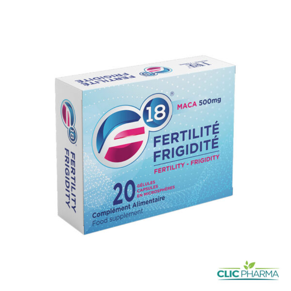 F 18 FERTILITE ET FRIGIDITE (20 GELULES)