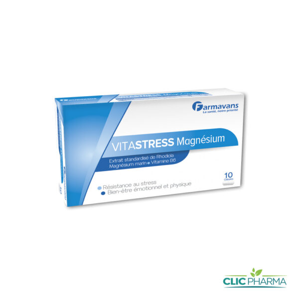 FARMAVANS VITASTRESS MAGNÉSIUM (10 GÉLULES)