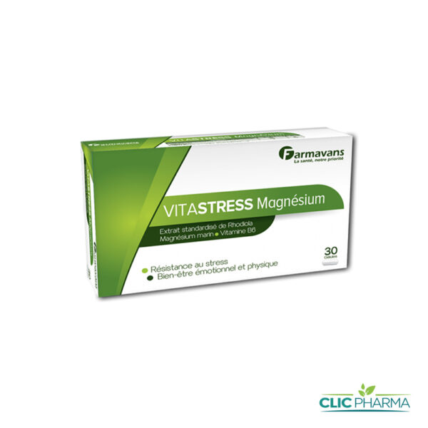 FARMAVANS VITASTRESS MAGNÉSIUM (30 GÉLULES)