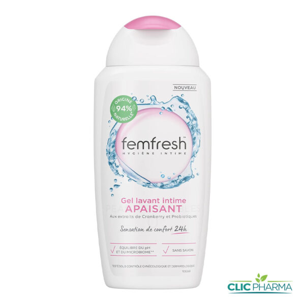 FEMFRESH GEL LAVANT INTIME APAISANT 250ML