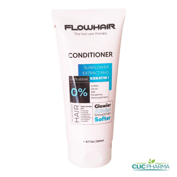 FLOWHAIR CONDITIONER APRES-SHAMPOOING 0% PARABENES 200ML