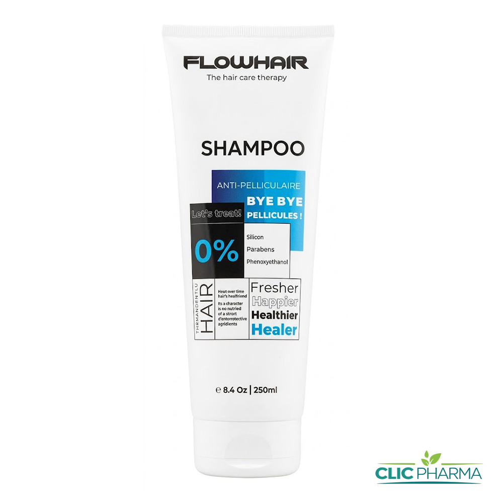 FLOWHAIR SHAMP 0% ANTI PELLIC 250ML