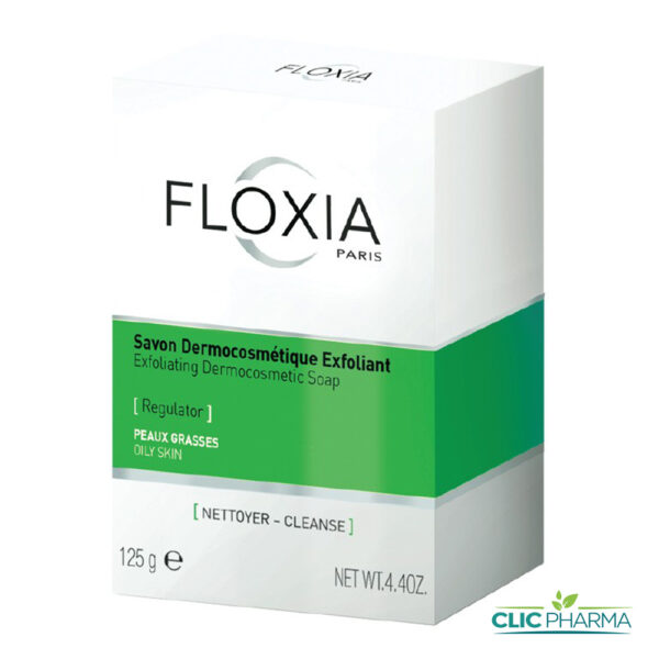 FLOXIA SAVON DERMO EXFOLIANT REGULATOR 125GR