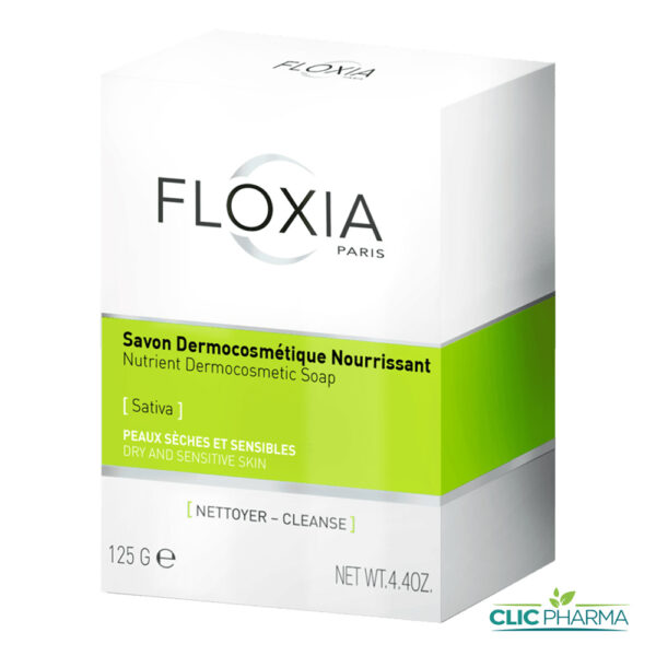 FLOXIA SAVON DERMOCOSMETIQUE NOURRISSANT SATIVA 125GR