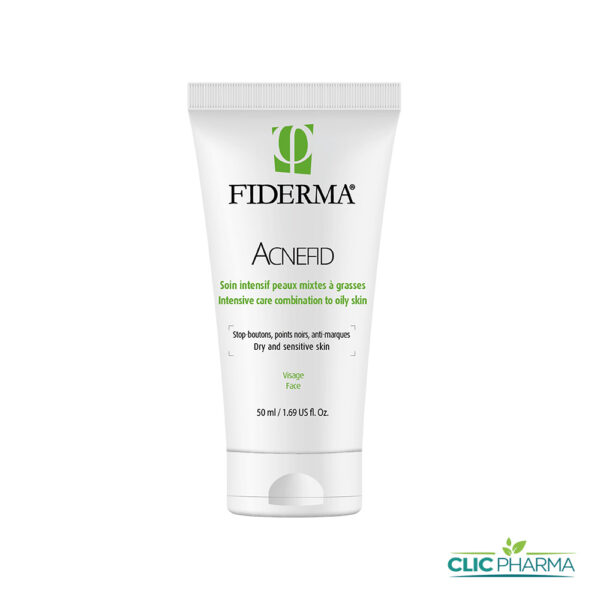 FIDERMA ACNEFID SOIN INTENSIF PEAUX MIXTES À GRASSES 50ML