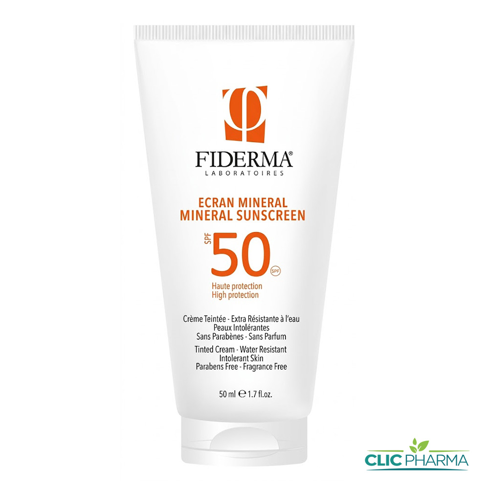 Fiderma ECRAN MINERAL Teinté SPF 50+ 50 ml