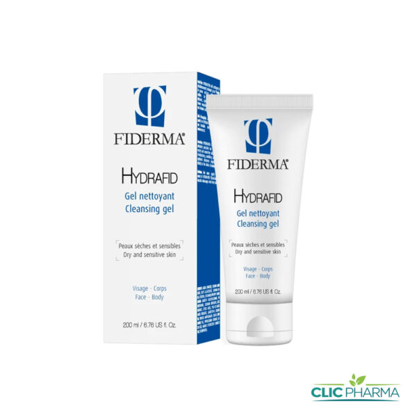 FIDERMA HYDRAFID GEL NETTOYANT PEAUX SÈCHES ET SENSIBLES 200ML