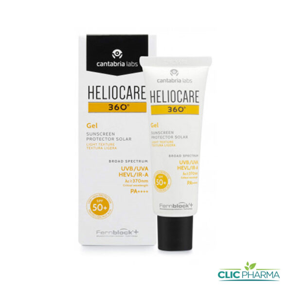 HELIOCARE 360° GEL PROTECTEUR SOLAIRE SPF50+ 50ML