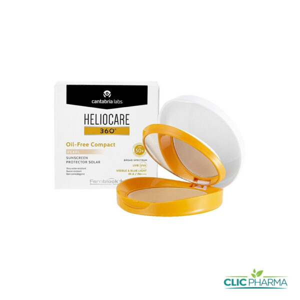 HELIOCARE COMPACT SPF 50 FOND DE TEINT OIL FREE PEARL 10G