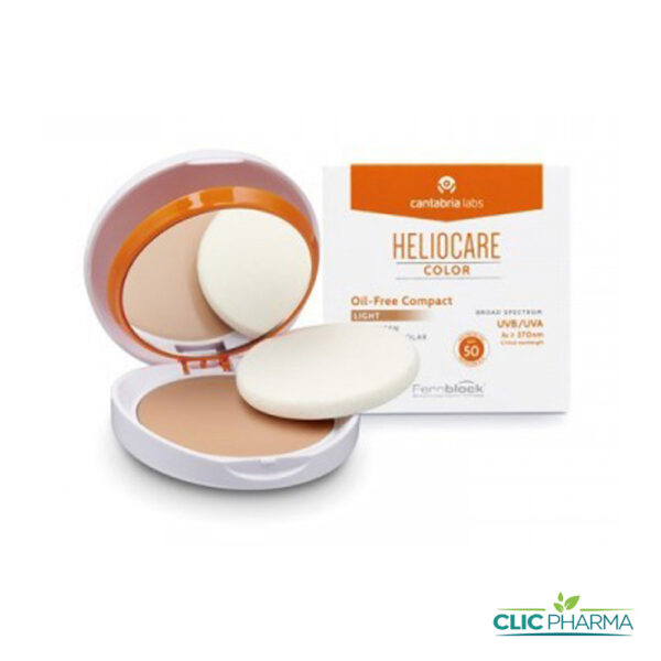 HELIOCARE COMPACT SPF50 FOND DE TEINT OIL FREE LIGHT 10G