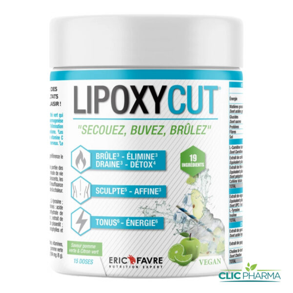 ERIC FAVRE LIPOXYCUT VEGAN 120GR (15 DOSES)