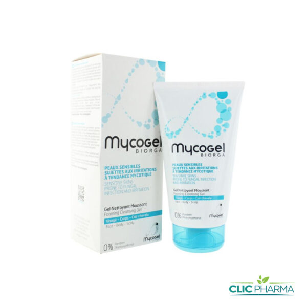 BIORGA MYCOGEL GEL NETTOYANT MOUSSANT 150ML