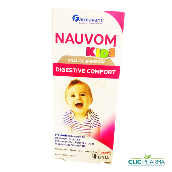 FARMAVANS NAUVOM KIDS CONFORT DIGESTIF SIROP 125ML