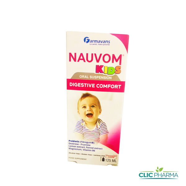 FARMAVANS NAUVOM KIDS CONFORT DIGESTIF SIROP 125ML