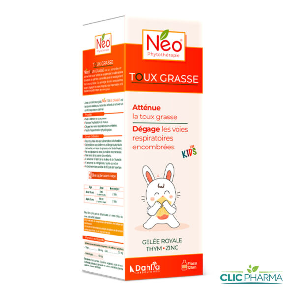 NEO TOUX GRASSE SIROP KIDS 125 ML