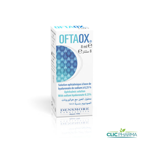 OFTAOX SOLUTION OPHTALMIQUE 8ML