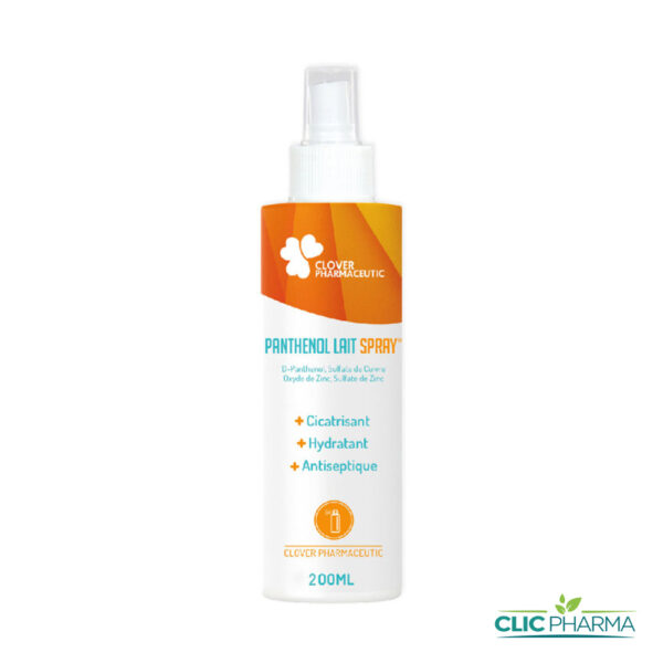 PANTHENOL LAIT SPRAY HYDRATANT CICATRISANT 200ML