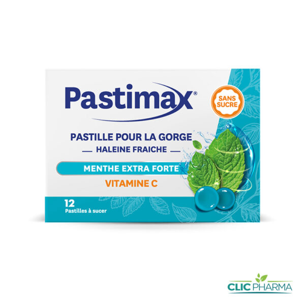 PASTIMAX MENTHE EXTRA FORTE (12 PASTILLES A SUCER)