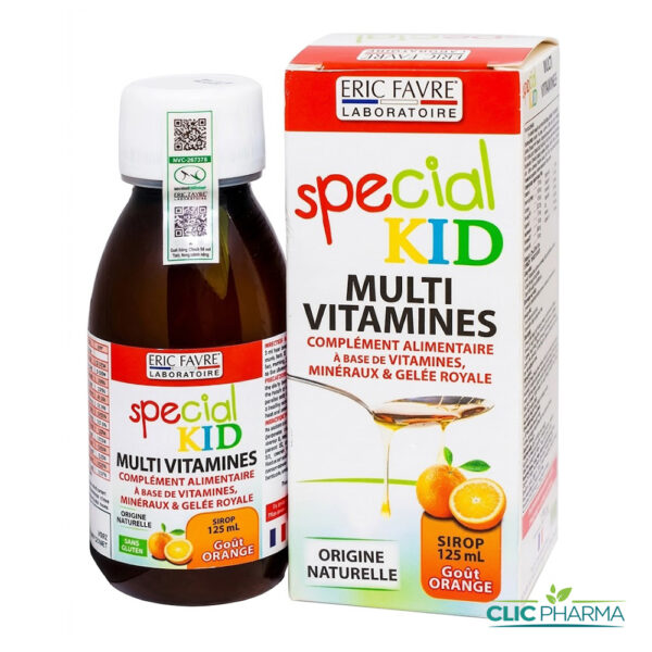 ERIC FAVRE SPECIAL KID MULTIVITAMINES 125ML