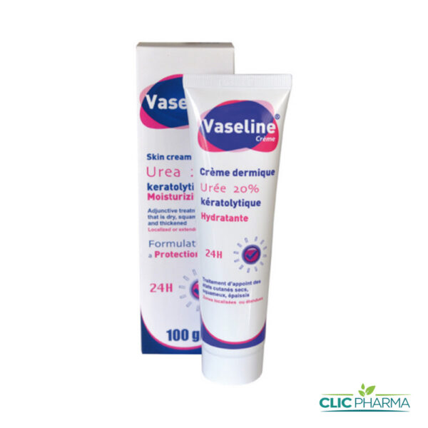 VASELINE CREME UREE 20% 100gr