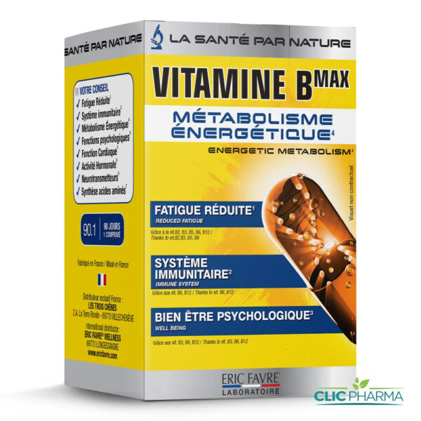 ERIC FAVRE VITAMINE B MAX (30 COMPRIMES)