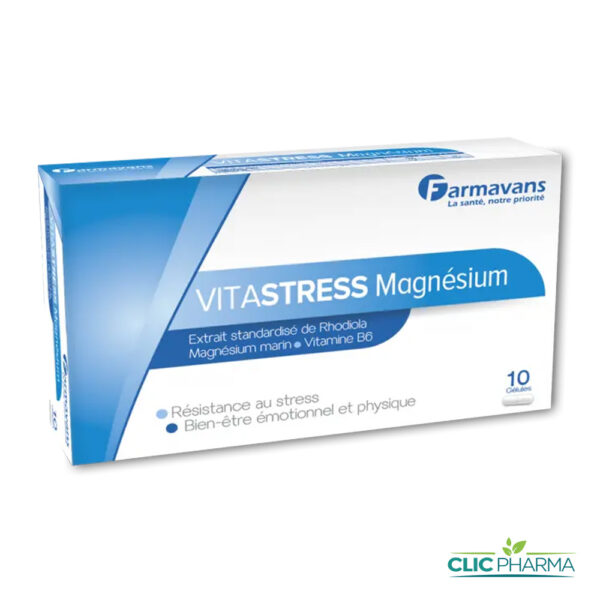 FARMAVANS VITASTRESS MAGNESIUM (10 GELULES)
