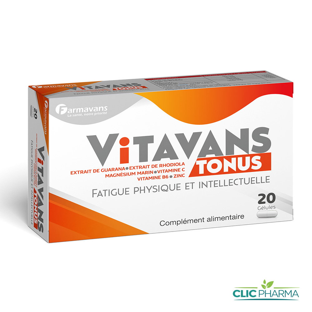 VITAVANS TONUS GELULE B 20