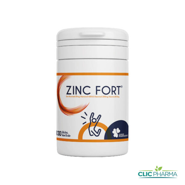ZINC FORT (30 GELULES)