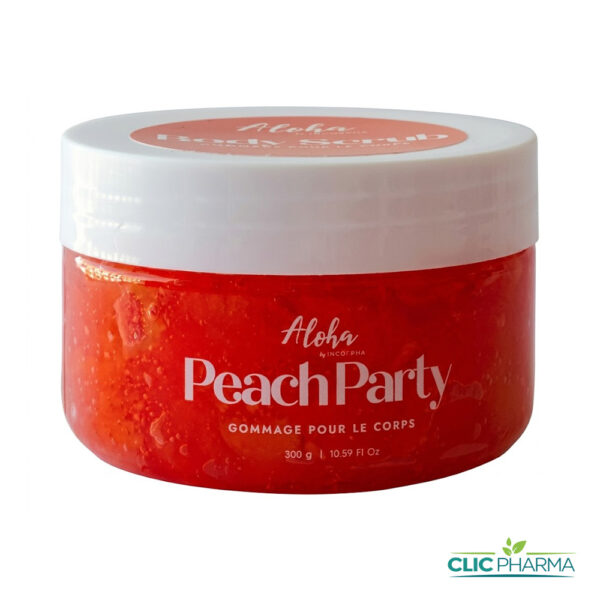 ALOHA BODY SCRUB PEATCH PARTY 300GR